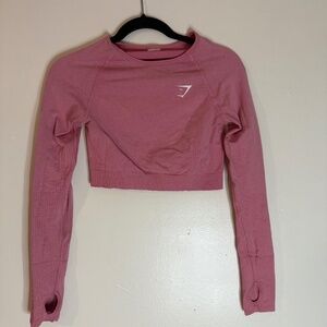Gymshark Vital Seamless Cropped Long Sleeva